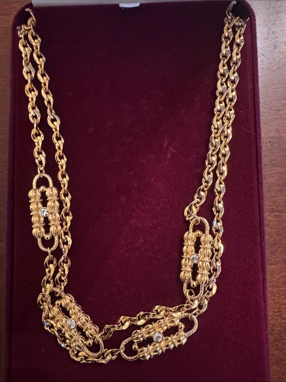Camrose & Kross Gold-Jackie Kennedy Reproduction Necklace